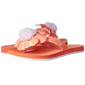 UGG Poppy Sandal | Color Fusion Coral Size 6